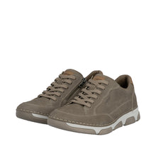 Load image into Gallery viewer, RIEKER - 15900-25 - MENS LACE-UP/ZIP SHOE - Taupe/Beige