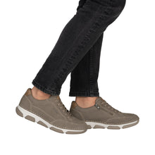 Load image into Gallery viewer, RIEKER - 15900-25 - MENS LACE-UP/ZIP SHOE - Taupe/Beige