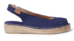 TONI PONS - ERICA-A - WEDGE ESPADRILLE SANDAL - NAVY