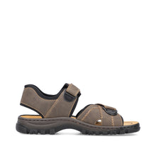 Load image into Gallery viewer, RIEKER - 25051-27 - SANDALS - Brown/Black