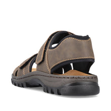 Load image into Gallery viewer, RIEKER - 25051-27 - SANDALS - Brown/Black