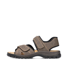 Load image into Gallery viewer, RIEKER - 25051-27 - SANDALS - Brown/Black
