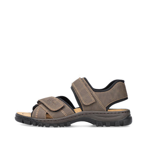 RIEKER - 25051-27 - SANDALS - Brown/Black