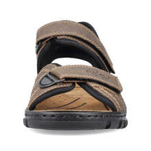 Load image into Gallery viewer, RIEKER - 25051-27 - SANDALS - Brown/Black