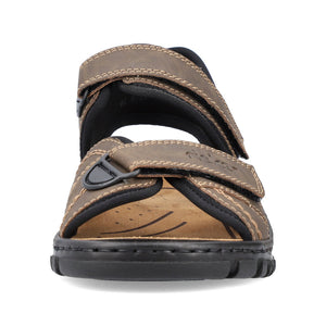 RIEKER - 25051-27 - SANDALS - Brown/Black