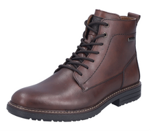 Load image into Gallery viewer, RIEKER - 33143-25 - LACE UP/ZIP BOOT (Water Resistant) - Brown