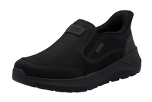 Load image into Gallery viewer, RIEKER - 06052-00 - ‘Ready to Go’ SLIP IN SHOE (Water Resistant ) - Black (WIDE)