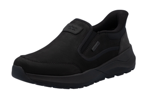RIEKER - 06052-00 - ‘Ready to Go’ SLIP IN SHOE (Water Resistant ) - Black (WIDE)