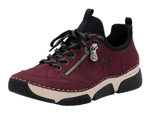 RIEKER - 45973-36 - SLIP ON ANKLE BOOT - Bordeaux