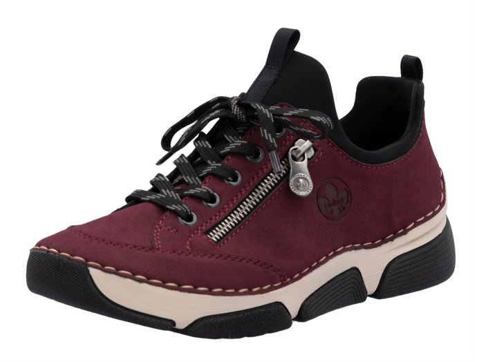 RIEKER - 45973-36 - SLIP ON ANKLE BOOT - Bordeaux