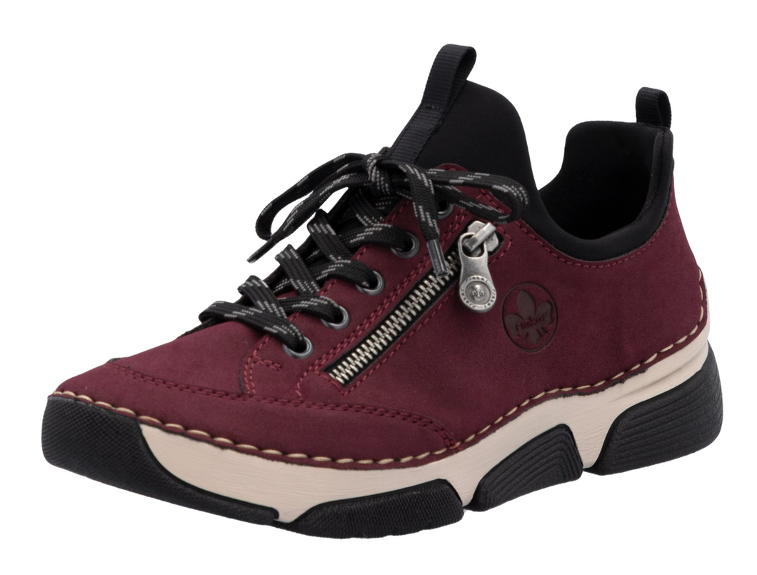 RIEKER - 45973-36 - SLIP ON ANKLE BOOT - Bordeaux