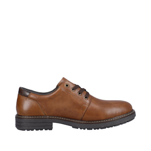 RIEKER - 33101-24 - LACE UP SHOE (Water Resistant) - Tan