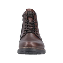 Load image into Gallery viewer, RIEKER - 33143-25 - LACE UP/ZIP BOOT (Water Resistant) - Brown