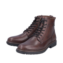Load image into Gallery viewer, RIEKER - 33143-25 - LACE UP/ZIP BOOT (Water Resistant) - Brown