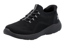 Load image into Gallery viewer, RIEKER - M5066-00 - SLIP ON Ready2Go VEGAN TRAINER - Black