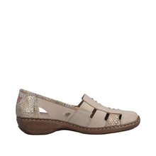 Load image into Gallery viewer, RIEKER - 41385-63 - SLIP ON SHOE - Beige Multi