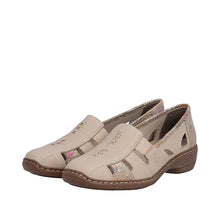 Load image into Gallery viewer, RIEKER - 41385-63 - SLIP ON SHOE - Beige Multi