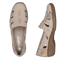 Load image into Gallery viewer, RIEKER - 41385-63 - SLIP ON SHOE - Beige Multi