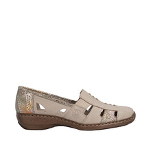 Load image into Gallery viewer, RIEKER - 41385-63 - SLIP ON SHOE - Beige Multi