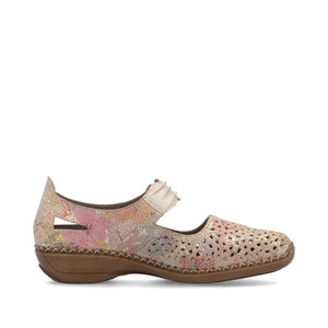 RIEKER - 41399-92 - STRAP SHOE - Beige multi