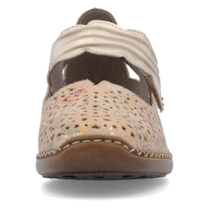RIEKER - 41399-92 - STRAP SHOE - Beige multi