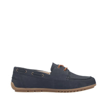 Load image into Gallery viewer, RIEKER - 43800-15 - LACE-UP MOCCASIN - Navy
