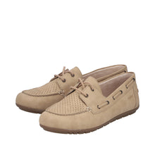 Load image into Gallery viewer, RIEKER - 43800-60 - LACE-UP MOCCASIN - Beige