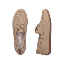 Load image into Gallery viewer, RIEKER - 43800-60 - LACE-UP MOCCASIN - Beige
