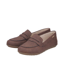 Load image into Gallery viewer, RIEKER - 43862-24 - SLIP ON MOCCASIN - Brown