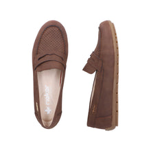 Load image into Gallery viewer, RIEKER - 43862-24 - SLIP ON MOCCASIN - Brown