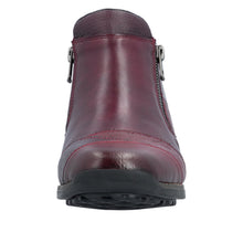 Load image into Gallery viewer, RIEKER - 44281-35 - ZIP ANKLE BOOT - Wine (Water Resistant) (NEW IN)