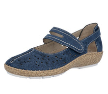 Load image into Gallery viewer, RIEKER - 44872-14 - STRAP SANDAL/SHOE - Blue Jeans