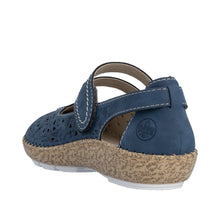 Load image into Gallery viewer, RIEKER - 44872-14 - STRAP SANDAL/SHOE - Blue Jeans