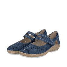 Load image into Gallery viewer, RIEKER - 44872-14 - STRAP SANDAL/SHOE - Blue Jeans