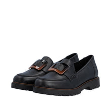 Load image into Gallery viewer, RIEKER - 45553-00 - LOAFER - Black   (NEW IN)