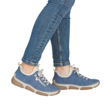 Load image into Gallery viewer, RIEKER - 45973-14 - SLIP ON TRAINER/SHOE - Blue