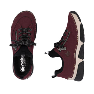 RIEKER - 45973-36 - SLIP ON ANKLE BOOT - Bordeaux