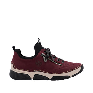 RIEKER - 45973-36 - SLIP ON ANKLE BOOT - Bordeaux