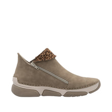 Load image into Gallery viewer, RIEKER - 45983-64 - ZIP ANKLE BOOT - Beige multi