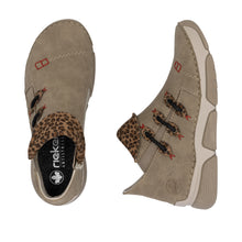 Load image into Gallery viewer, RIEKER - 45983-64 - ZIP ANKLE BOOT - Beige multi