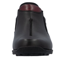 Load image into Gallery viewer, RIEKER - 47253-00 - SLIP-IN SHOE (Water Resistant) - Black/Burgundy (NEW IN)
