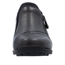 Load image into Gallery viewer, RIEKER - 47264-00 - ZIP SHOE (Water Resistant) - Black