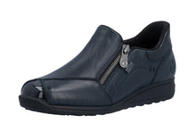Load image into Gallery viewer, RIEKER - 47267-14 - SLIP-IN SHOE (Water Resistant) - Blue (NEW IN)