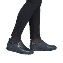 Load image into Gallery viewer, RIEKER - 47267-14 - SLIP-IN SHOE (Water Resistant) - Blue (NEW IN)