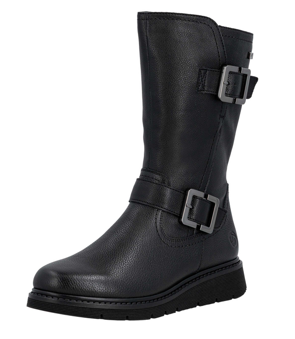 REMONTE - D3980-00 - CALF BOOT (Water Resistant) - Black