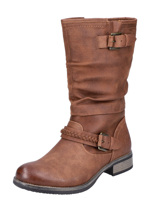 RIEKER - 98860-22 - MID-CALF BOOT - Tan