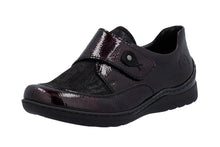 Load image into Gallery viewer, RIEKER - 48951-35 - STRAP SHOE - Bordeaux/Black (NEW IN)