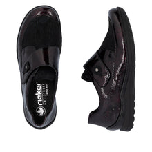 Load image into Gallery viewer, RIEKER - 48951-35 - STRAP SHOE - Bordeaux/Black (NEW IN)