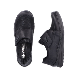 RIEKER - 48954-00 - STRAP SHOE - Black