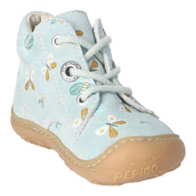 Load image into Gallery viewer, RICOSTA - 1200502/111 - DOTS Lace up Boot - Turquoise (Butterflies)